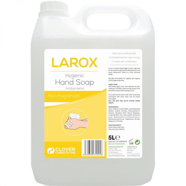 Clover Chemicals Larox Luxury Bactericidal Hand Soap (426)